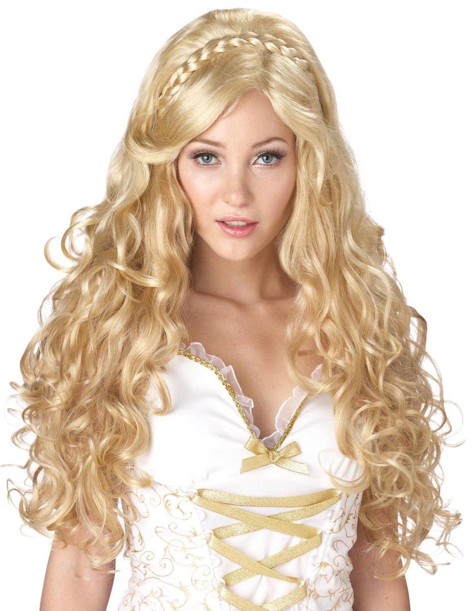 Blonde Mythic Goddess Long Costume Wig Adult