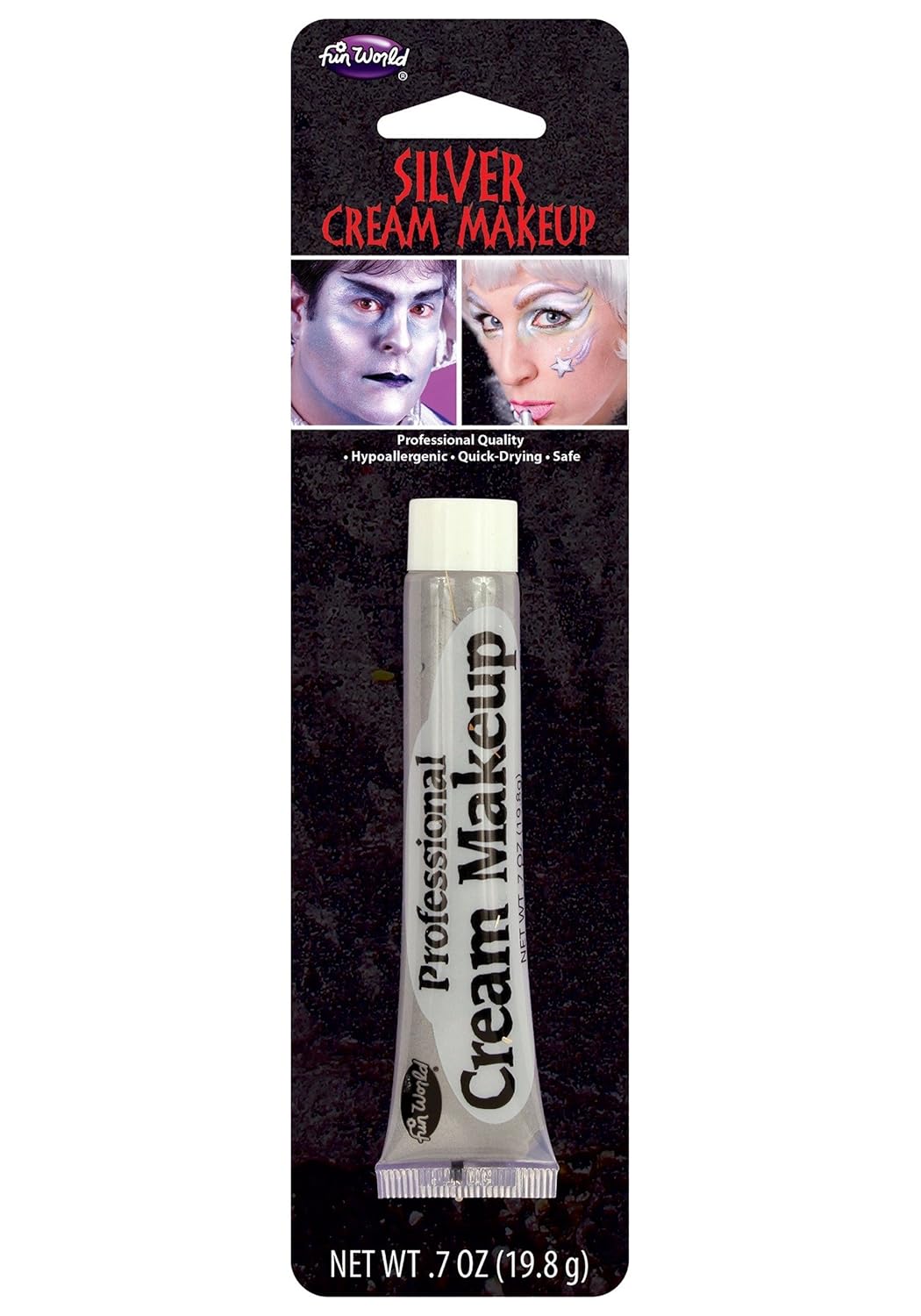 Costume Makeup Tube Pro Silver