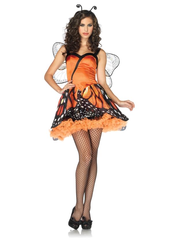Sexy Monarch Butterfly Costume Dress Adult