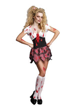 Sexy High School Horror Ghoul Dress Costume Adult