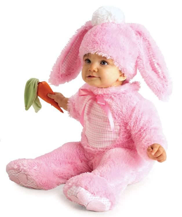 Lil' Wabbit, Rabbit Pink Bunny Baby Costume