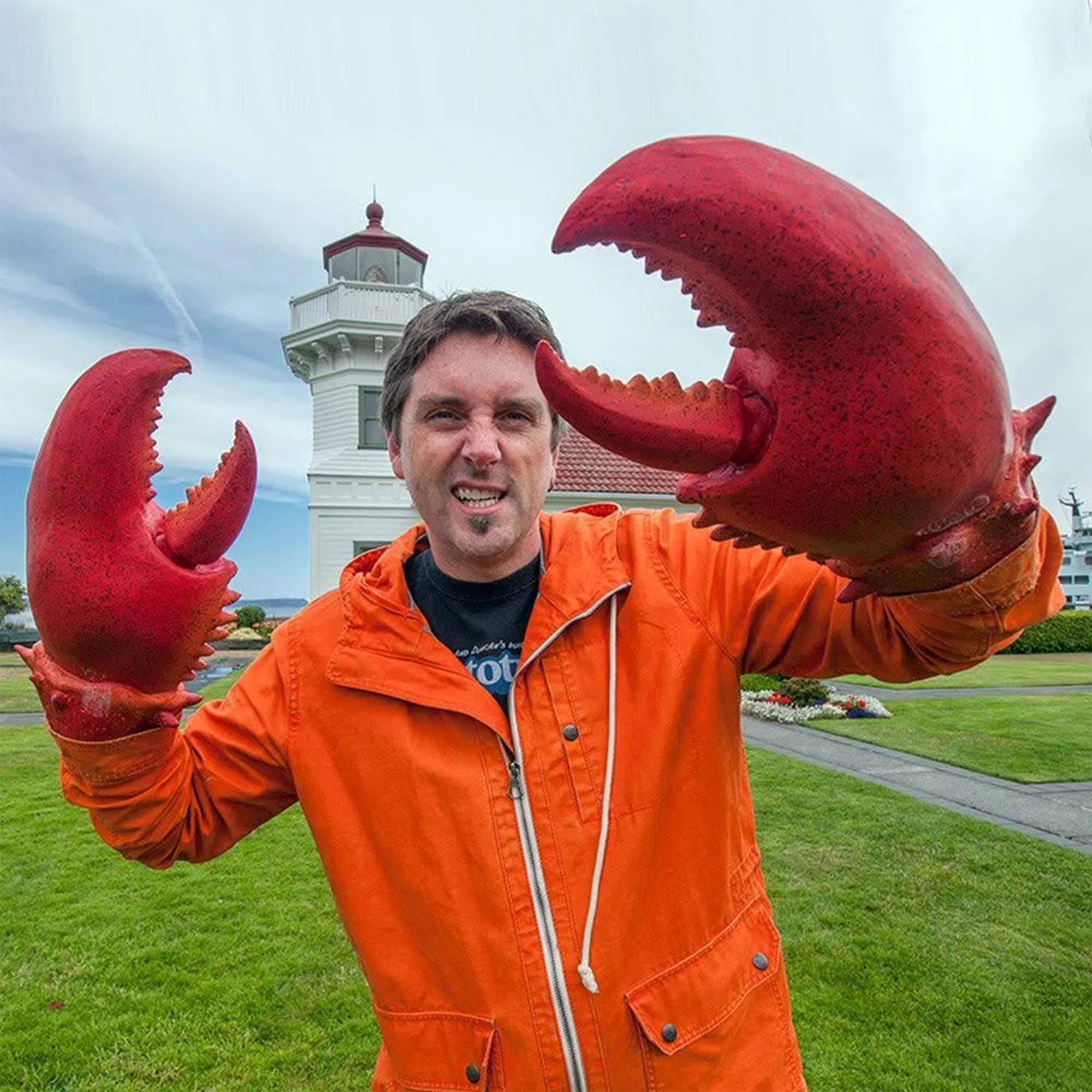 Lobster Claw Hands Costume Accessory