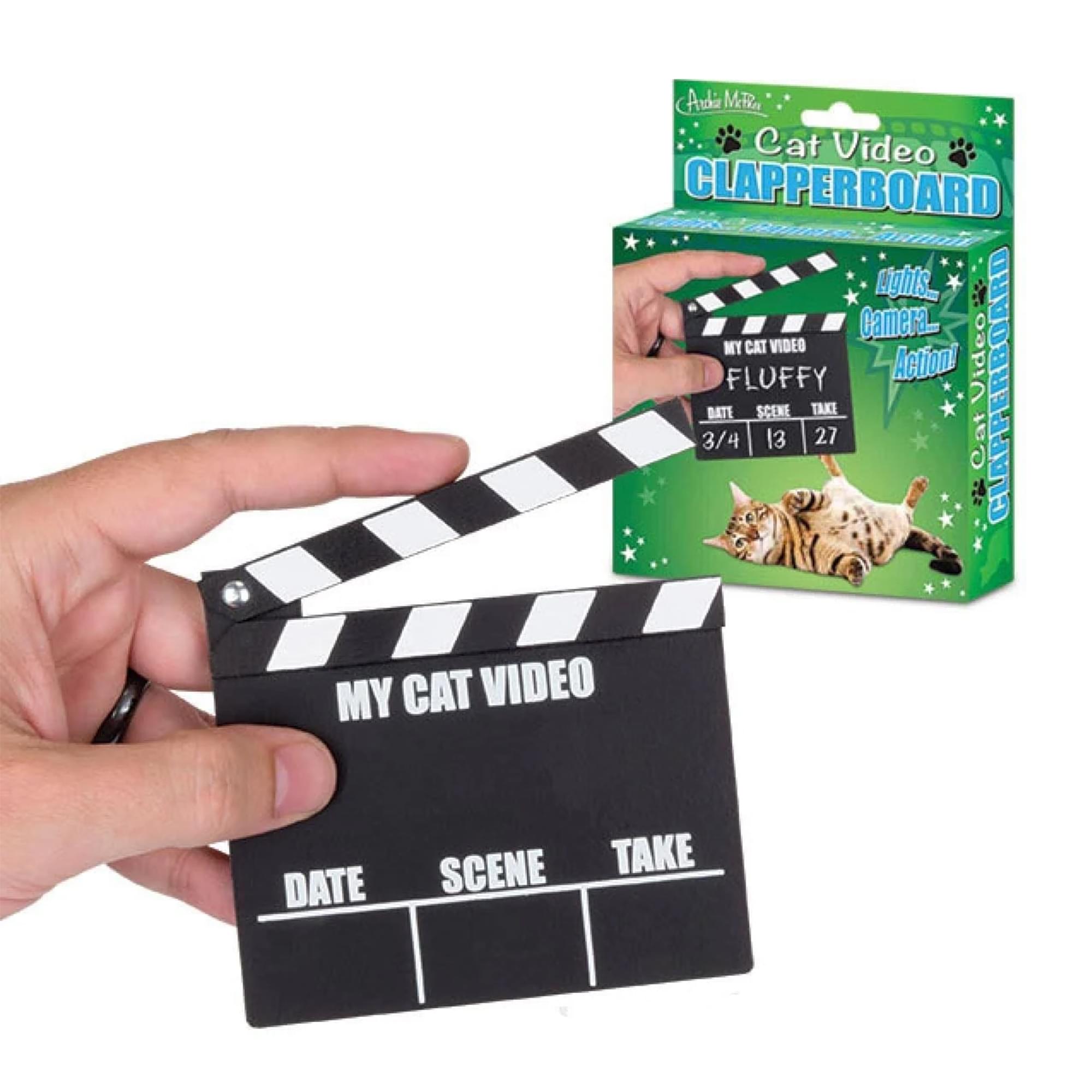 Cat Video Clapperboard Accessory