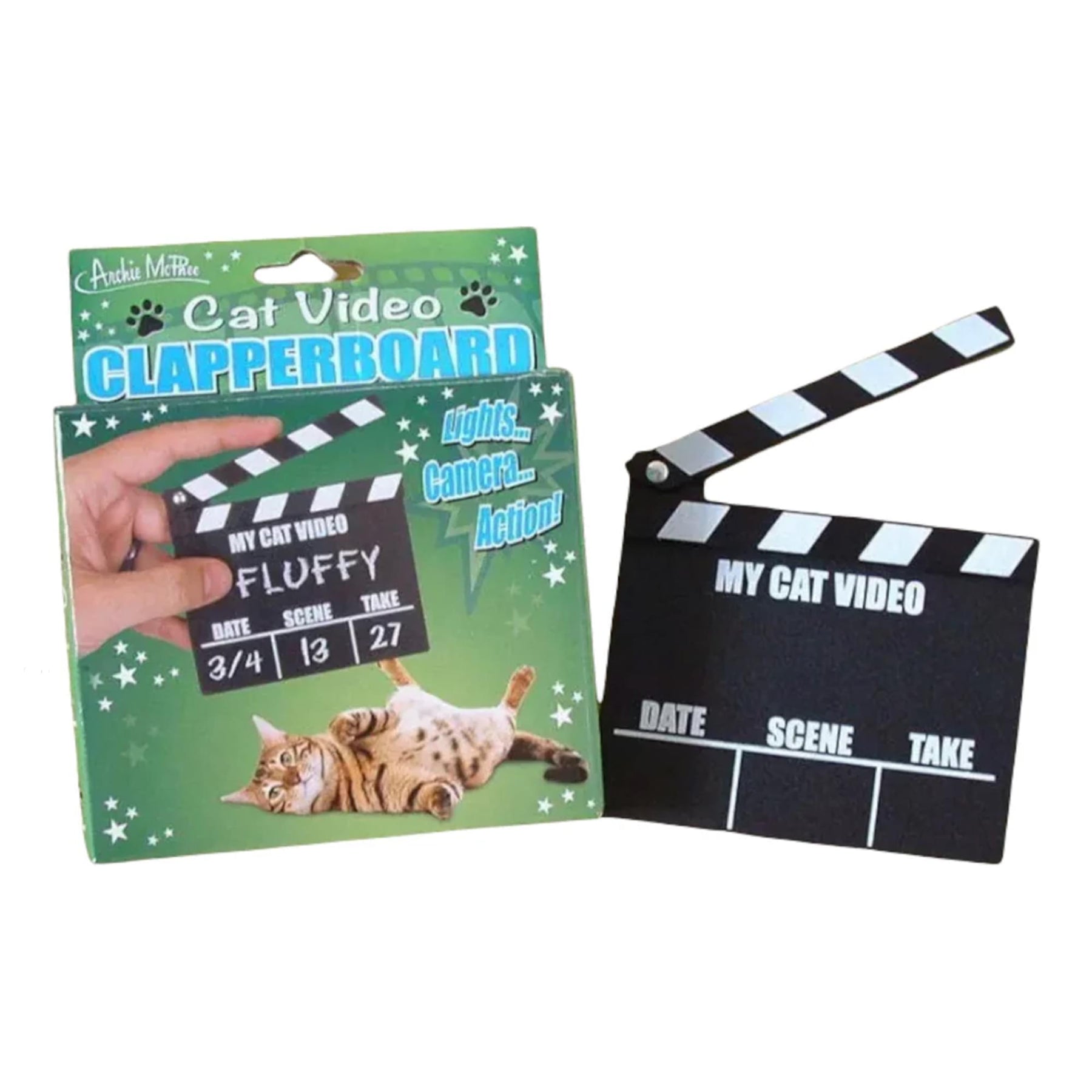 Cat Video Clapperboard Accessory
