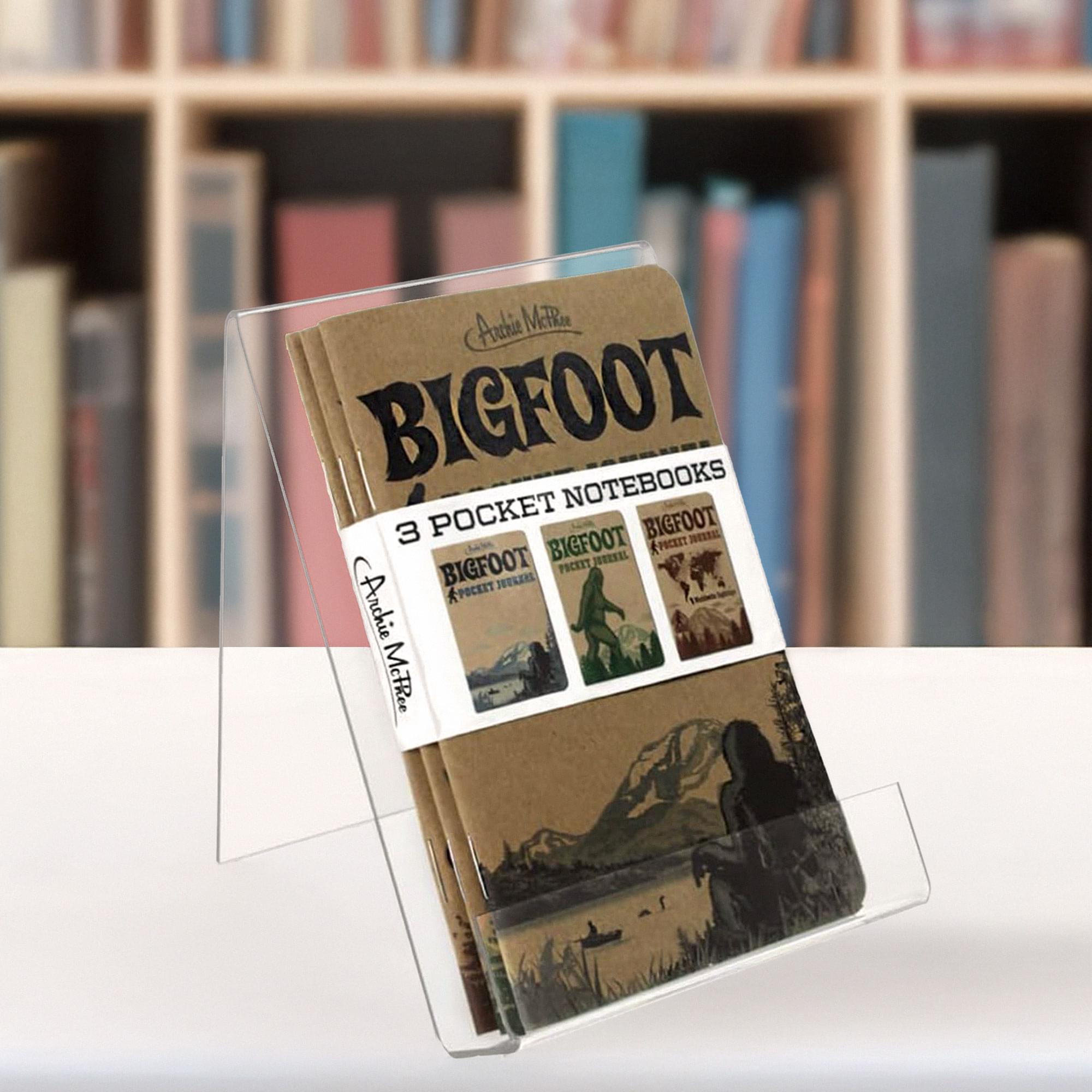 Bigfoot Pocket Journals: Set of 3 Notebooks