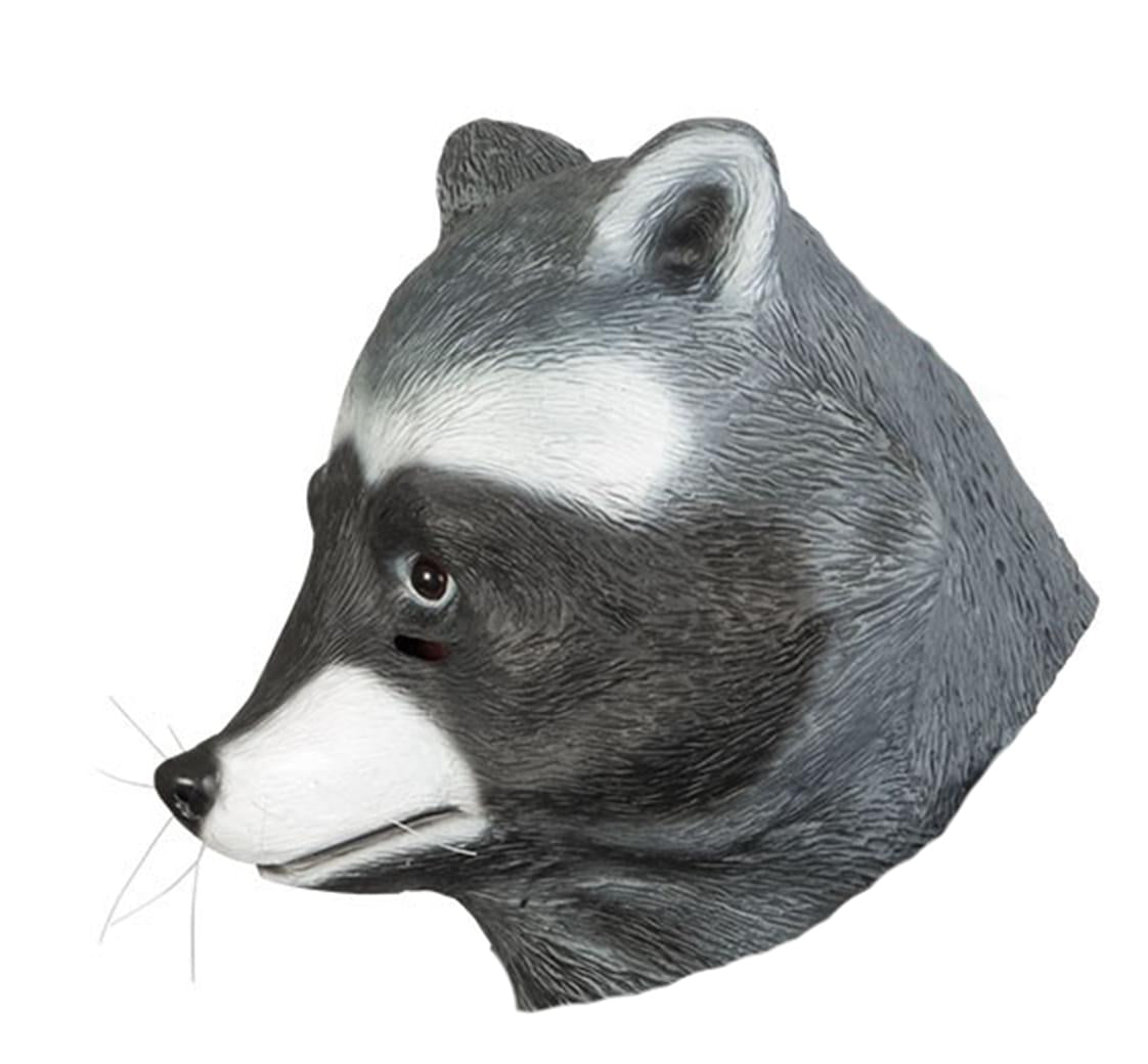 Raccoon Adult Latex Mask
