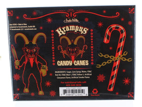Krampus Box of 6 Candy Canes