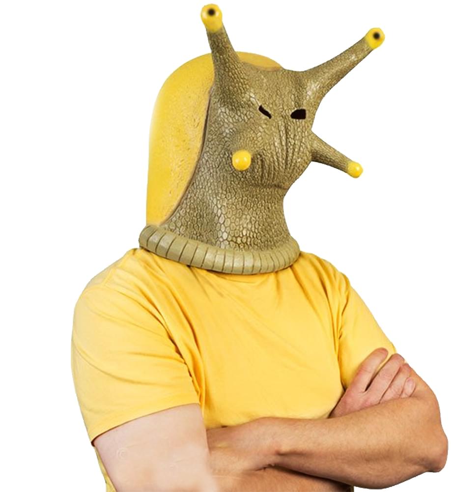 Banana Slug Adult Costume Mask