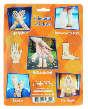 Hands and Feet Set of 4 Finger Puppets