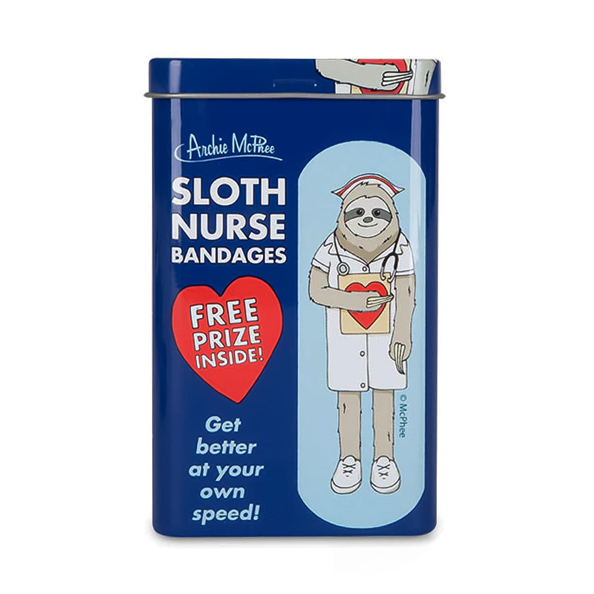 Sloth Nurse Bandages, 15 Count