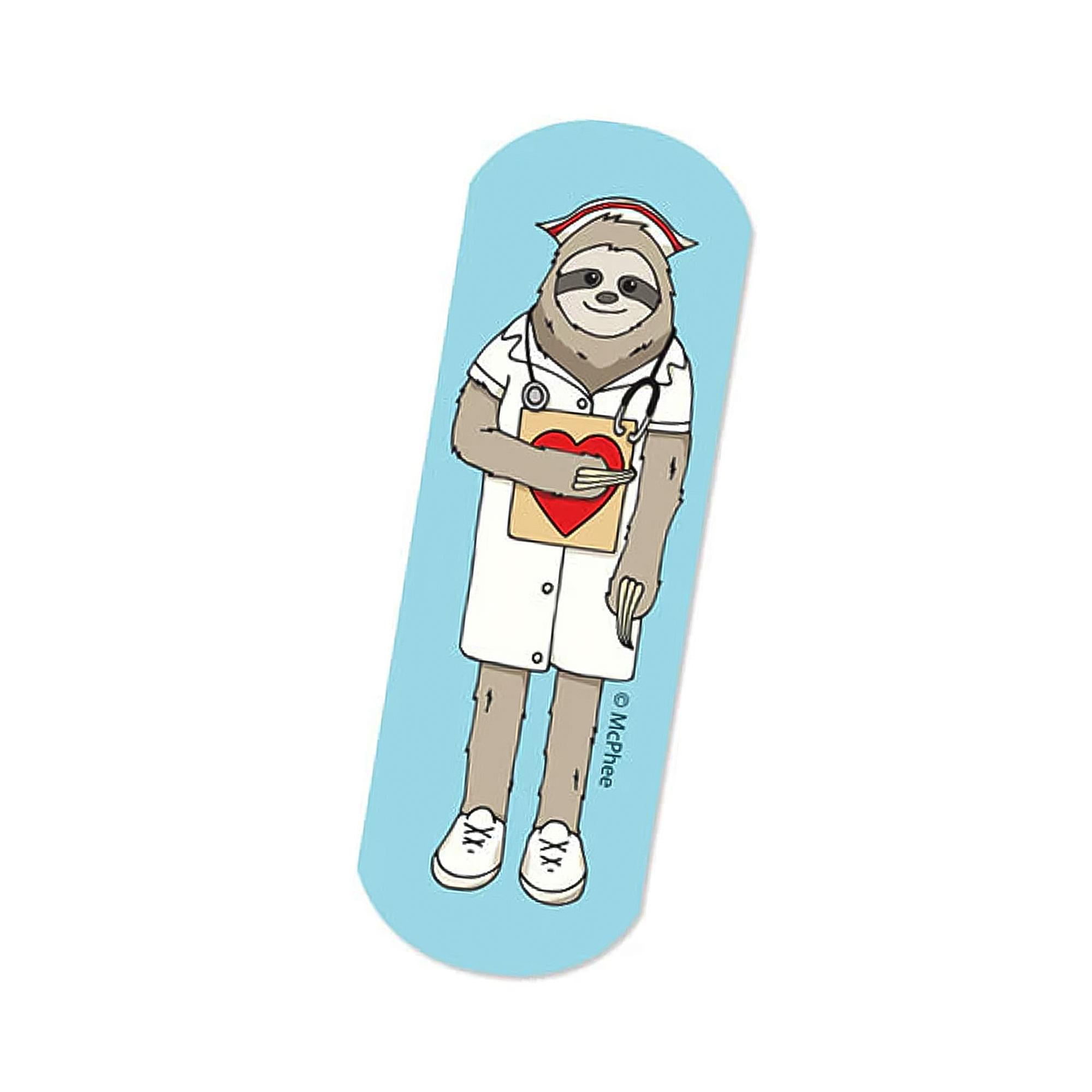 Sloth Nurse Bandages, 15 Count