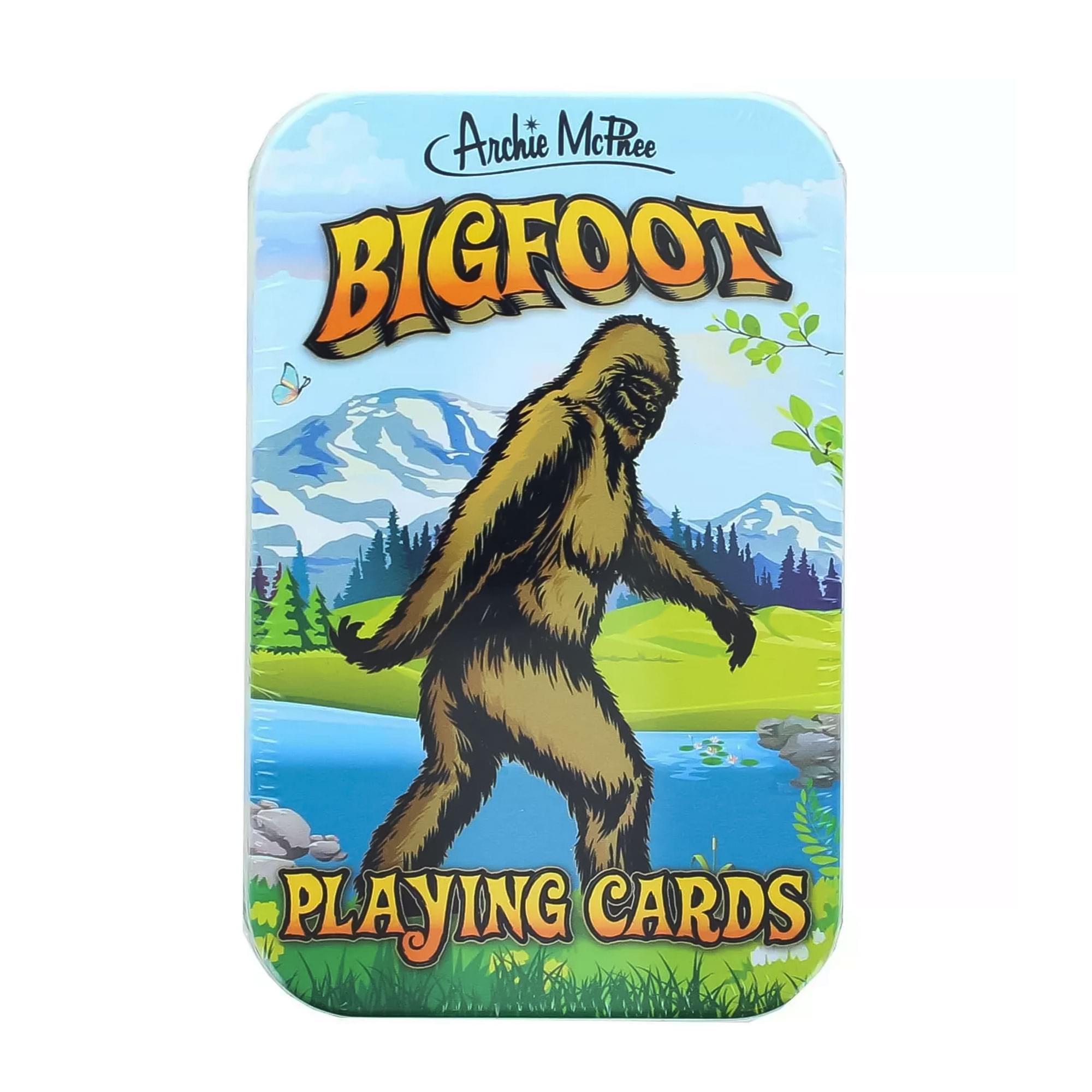 Bigfoot Novelty Playing Cards | 52 Card Deck