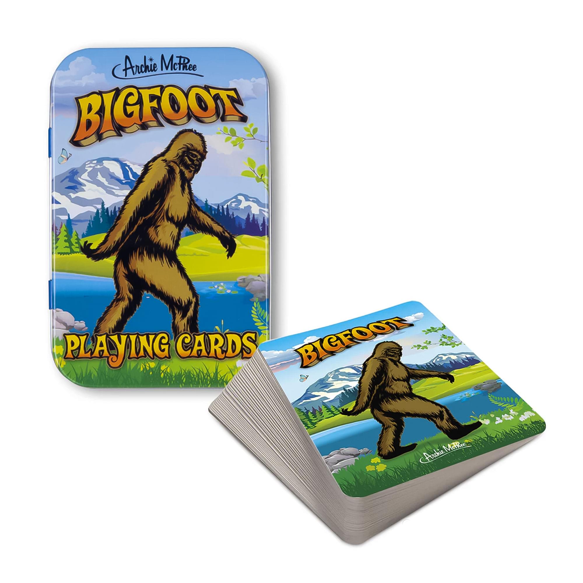 Bigfoot Novelty Playing Cards | 52 Card Deck