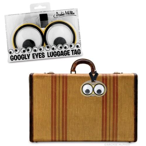 Googly Eyes Luggage Tags