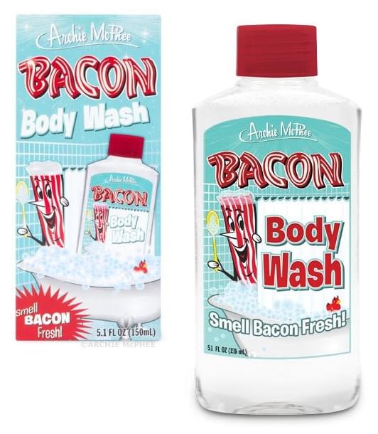 Bacon Scented Body Wash 5.1 Ounce Bottle