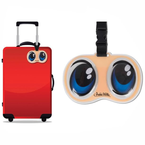 Anime Eyes Luggage Tag Accessory