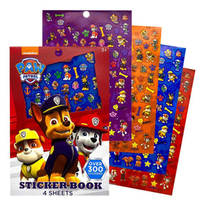 PAW Patrol 4 Sheet Sticker Pad | 300+ Stickers