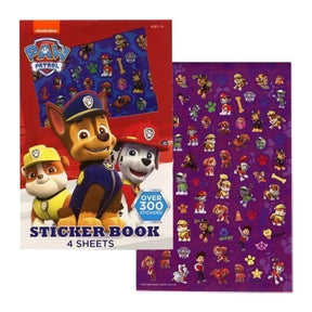 PAW Patrol 4 Sheet Sticker Pad | 300+ Stickers