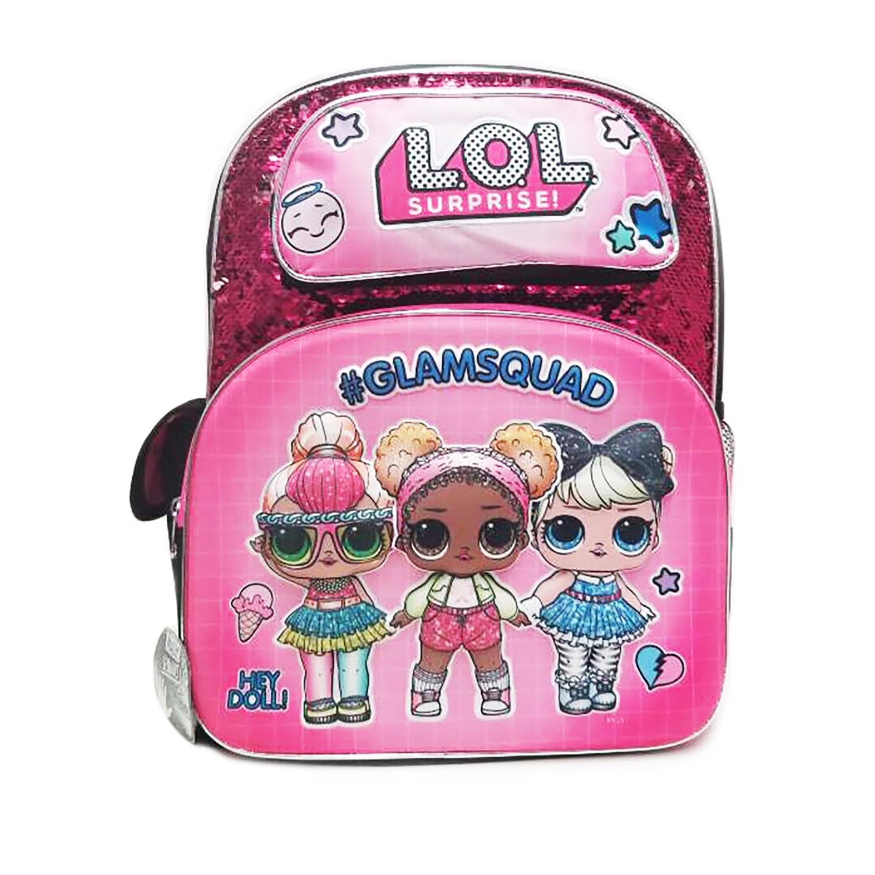 LOL Surprise! Magic Sequins 12 Inch Kids Backpack
