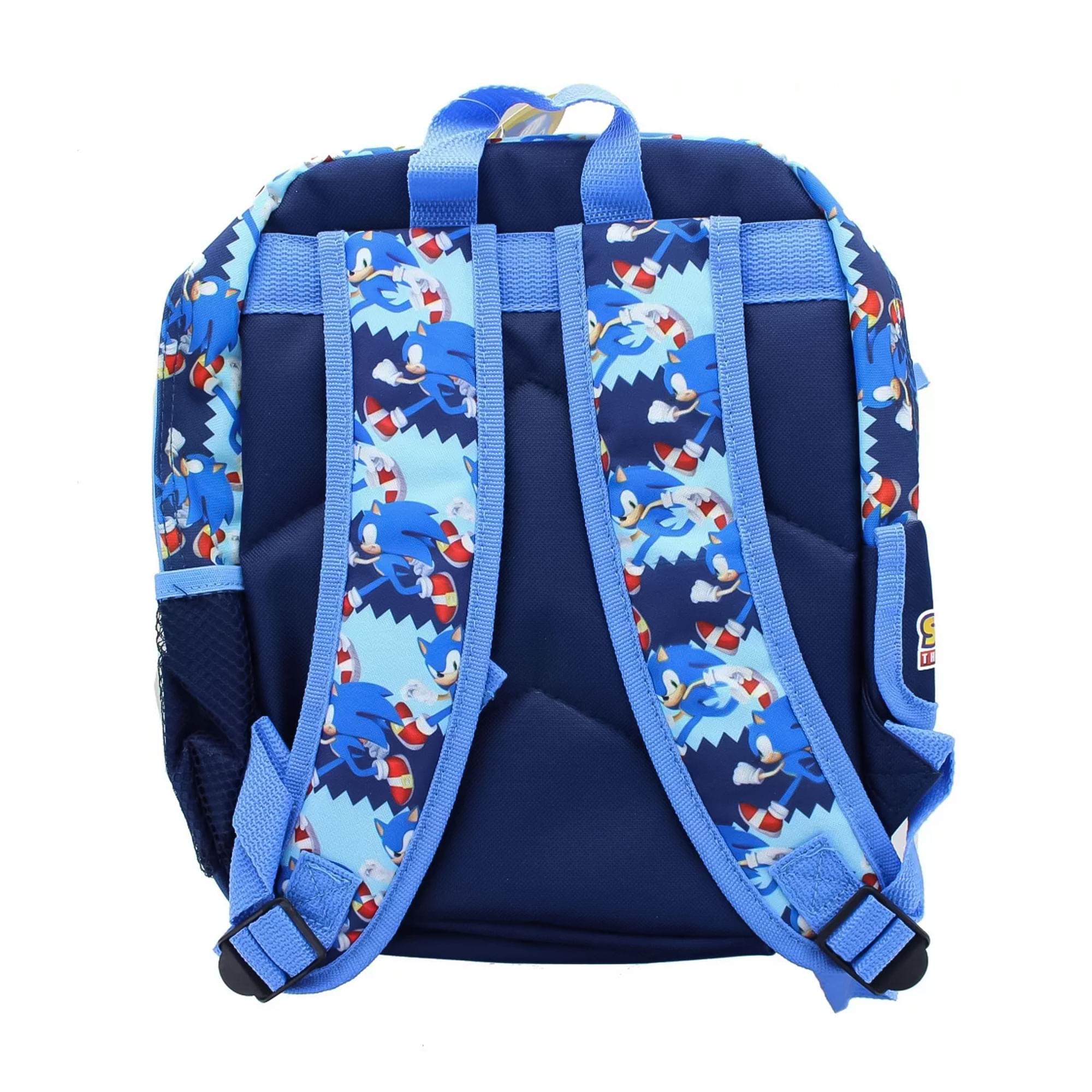 Sonic the Hedgehog 12 Inch 3D Kids Backpack