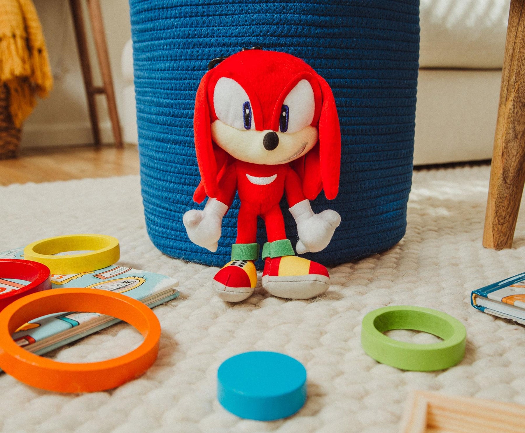 Sonic the Hedgehog 8-Inch Character Plush Toy | Knuckles the Echidna