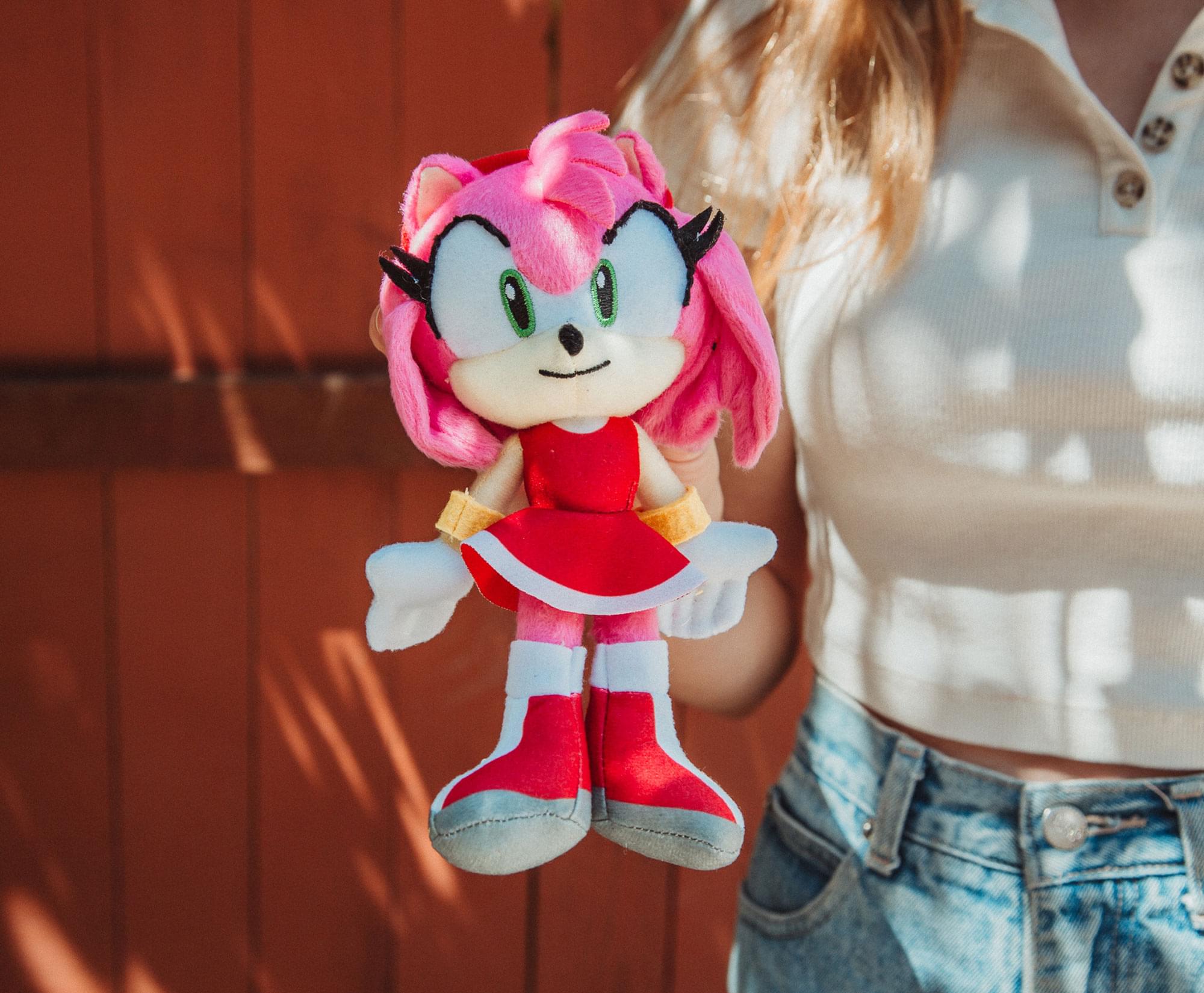 Sonic the Hedgehog 8-Inch Character Plush Toy | Amy Rose