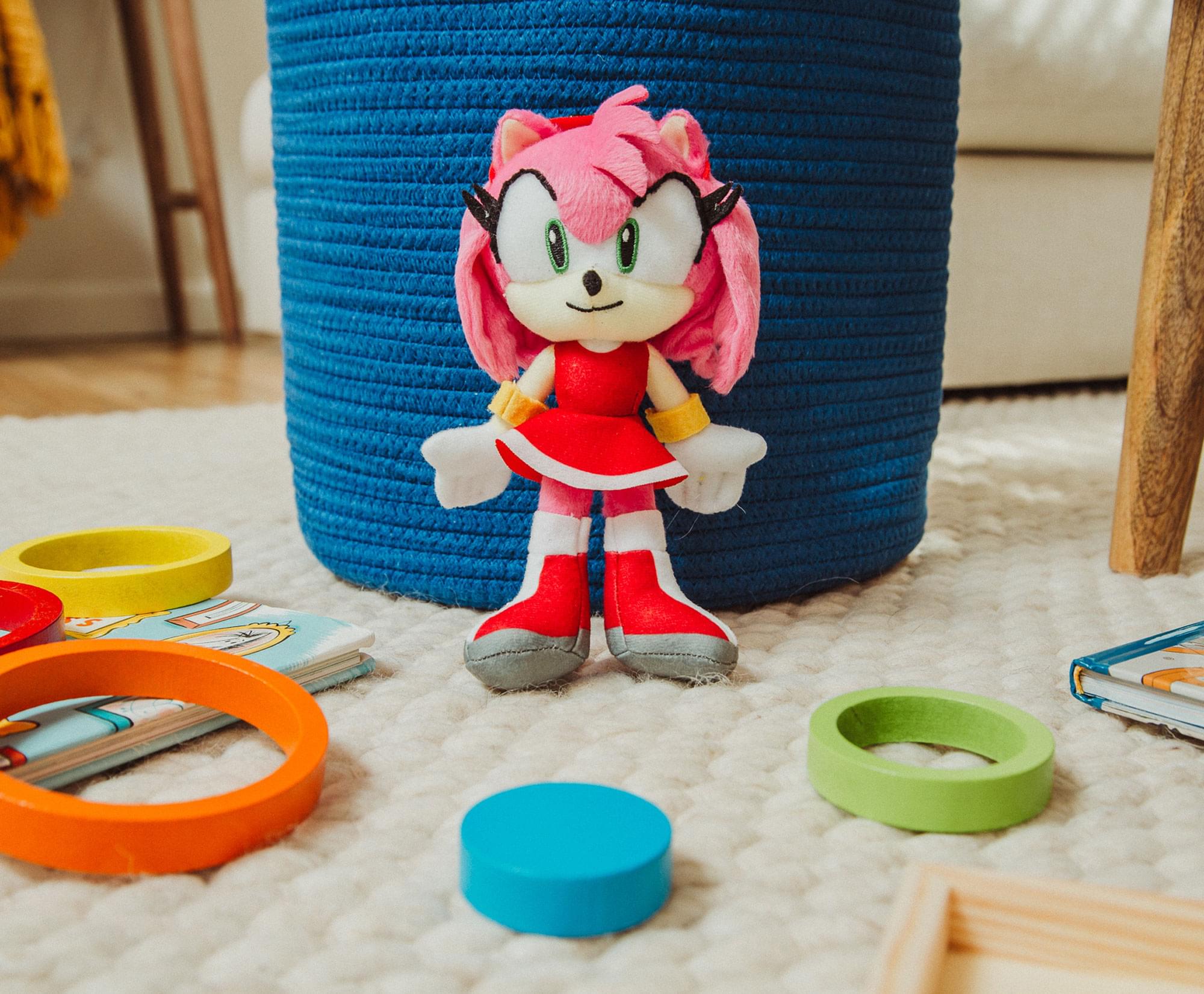 Sonic the Hedgehog 8-Inch Character Plush Toy | Amy Rose