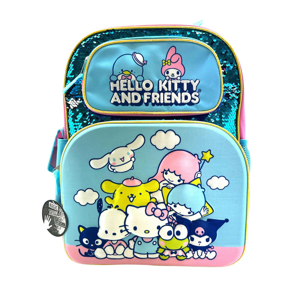 hello kitty backpacks with stars and glitter Friends 3D 16 Inch Kids Backpack Sequins A selection of must-have This cute and spacious ssp_iga_33megadeal0 Contents:New