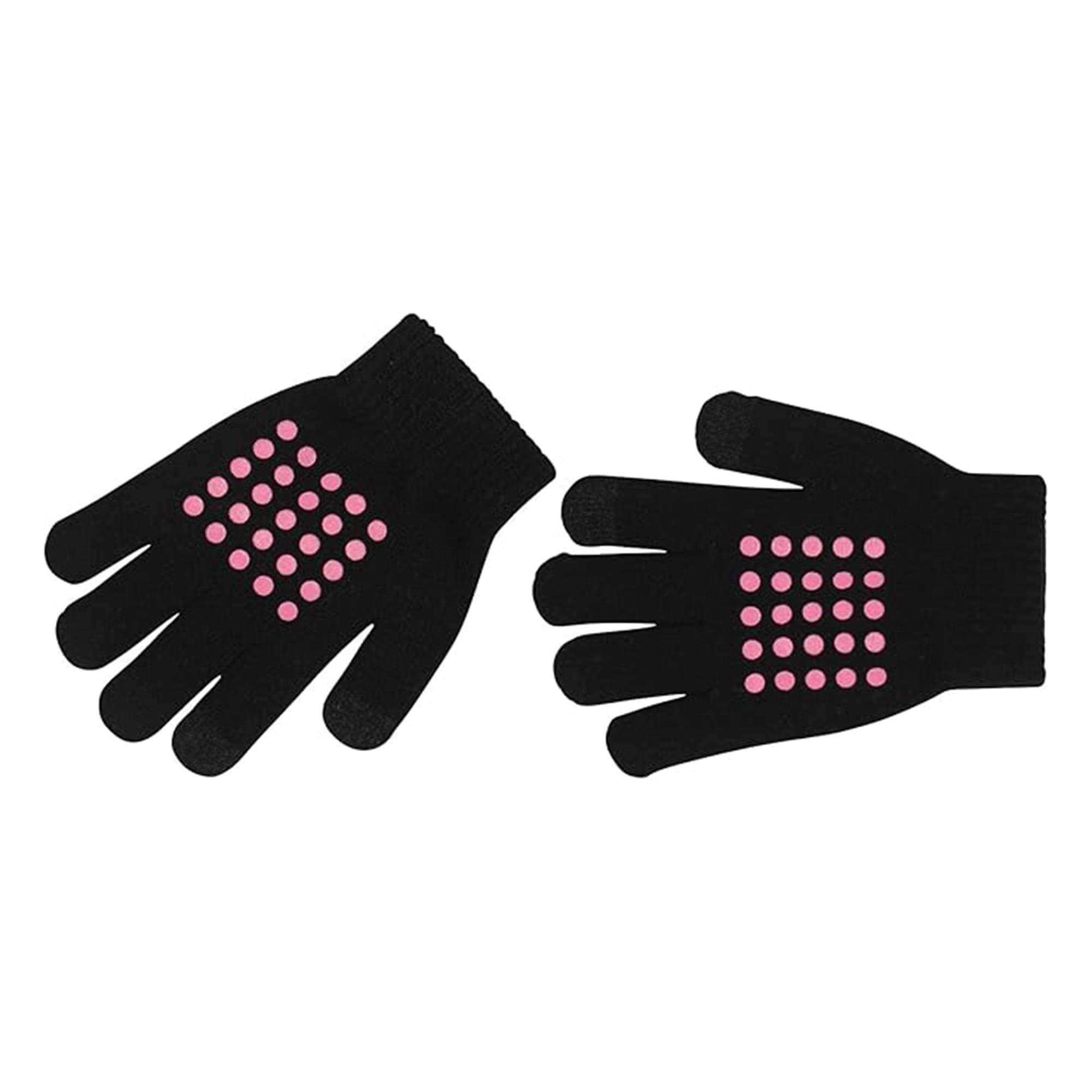 Sanrio Kuromi Knit Beanie and Gloves 2 Piece Set