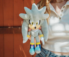 Sonic the Hedgehog 8-Inch Character Plush Toy | Silver