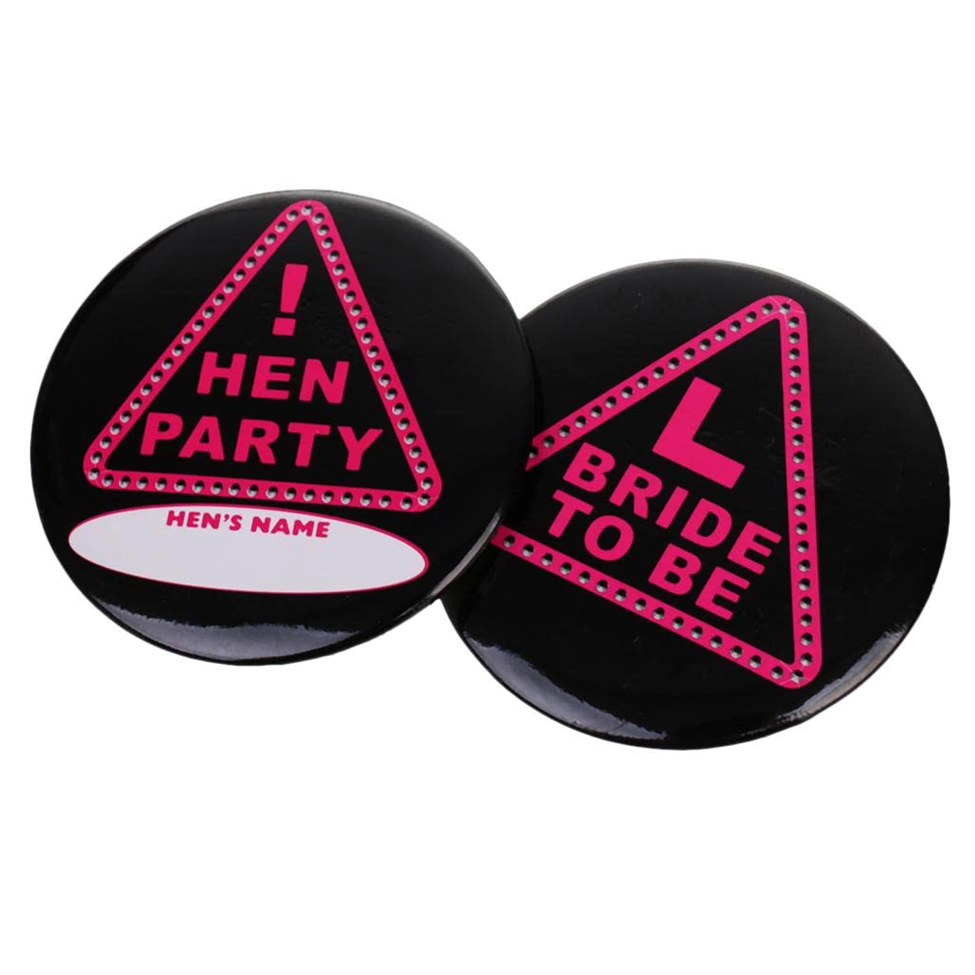 Hen Night Party Badges | Set Of 7