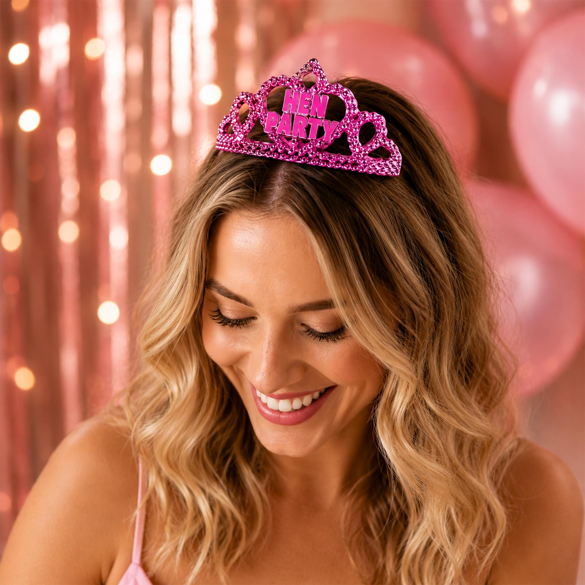 6 Hen Night Mini Tiaras