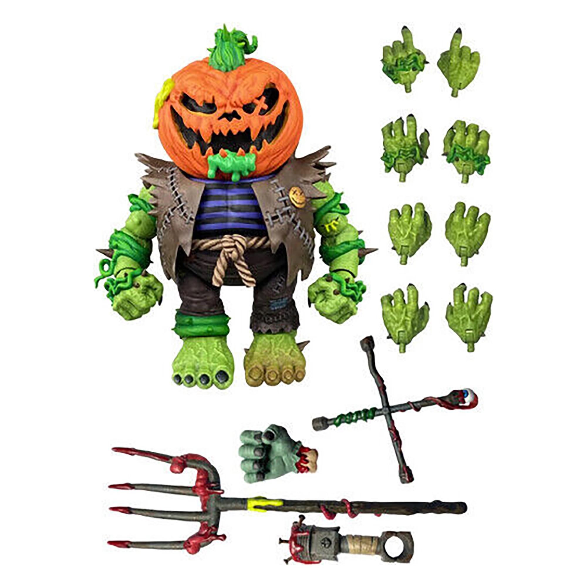Madballs 6 Inch Action Figure | Trashin Pumpkin