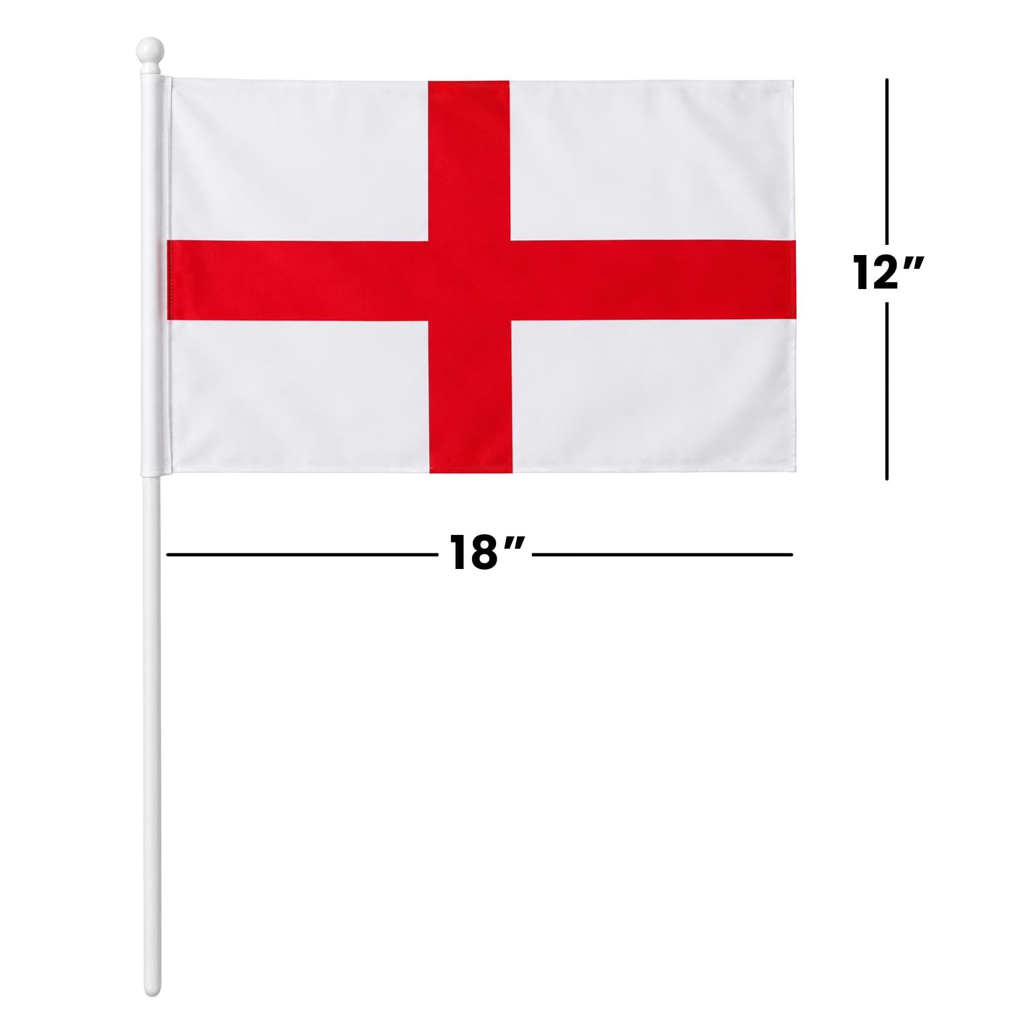 England Waving Flag Accessory