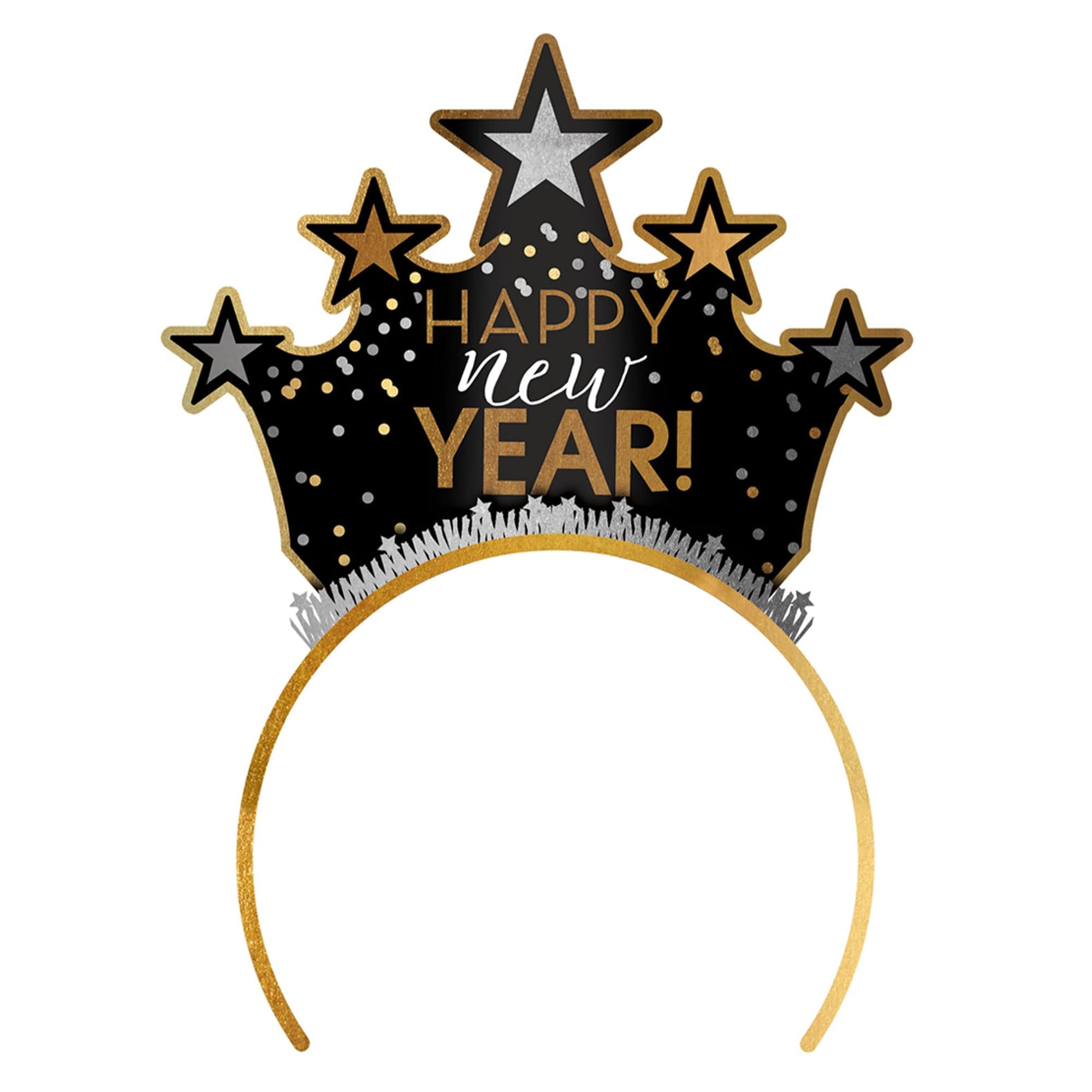 Happy New Year Tiara Costume Accessory