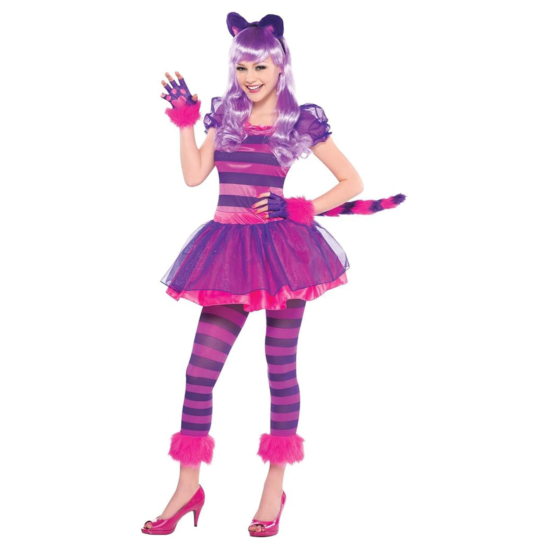 Disney Alice In Wonderland Cheshire Cat Teen Costume