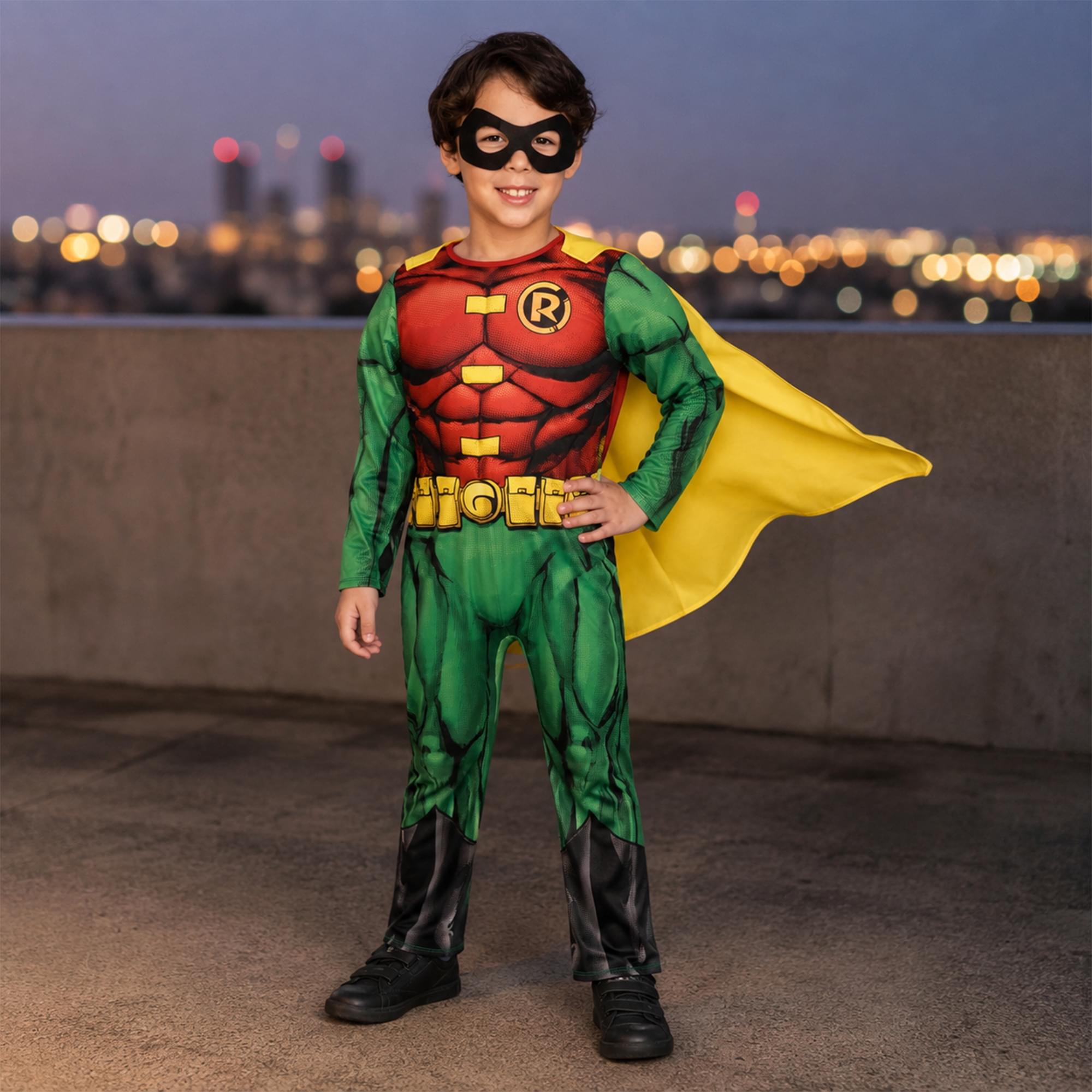 DC Comics Robin Child Classic Costume | 6-8 Years