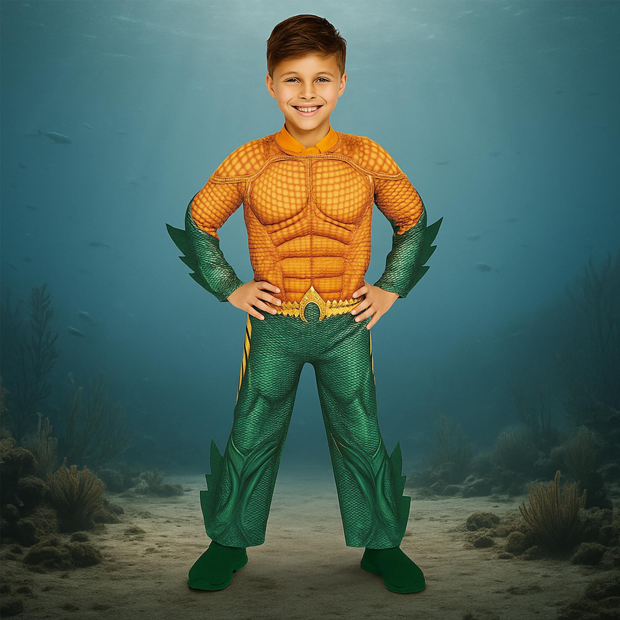 Child Aquaman Movie Costume