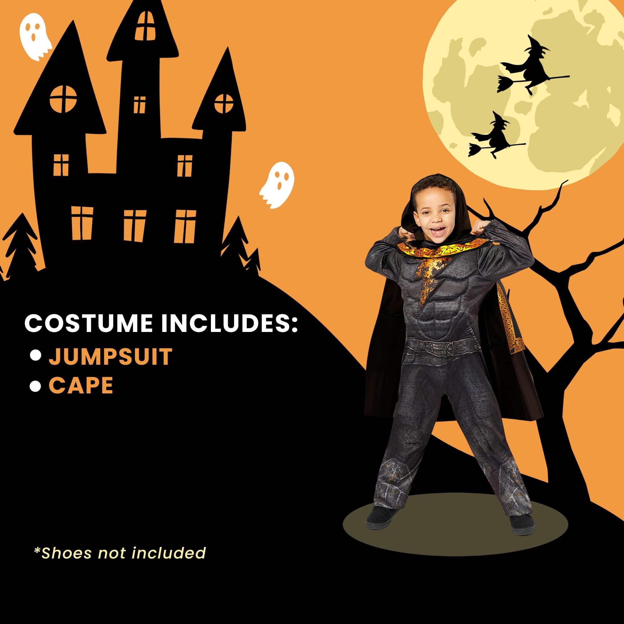 Child Black Adam Costume