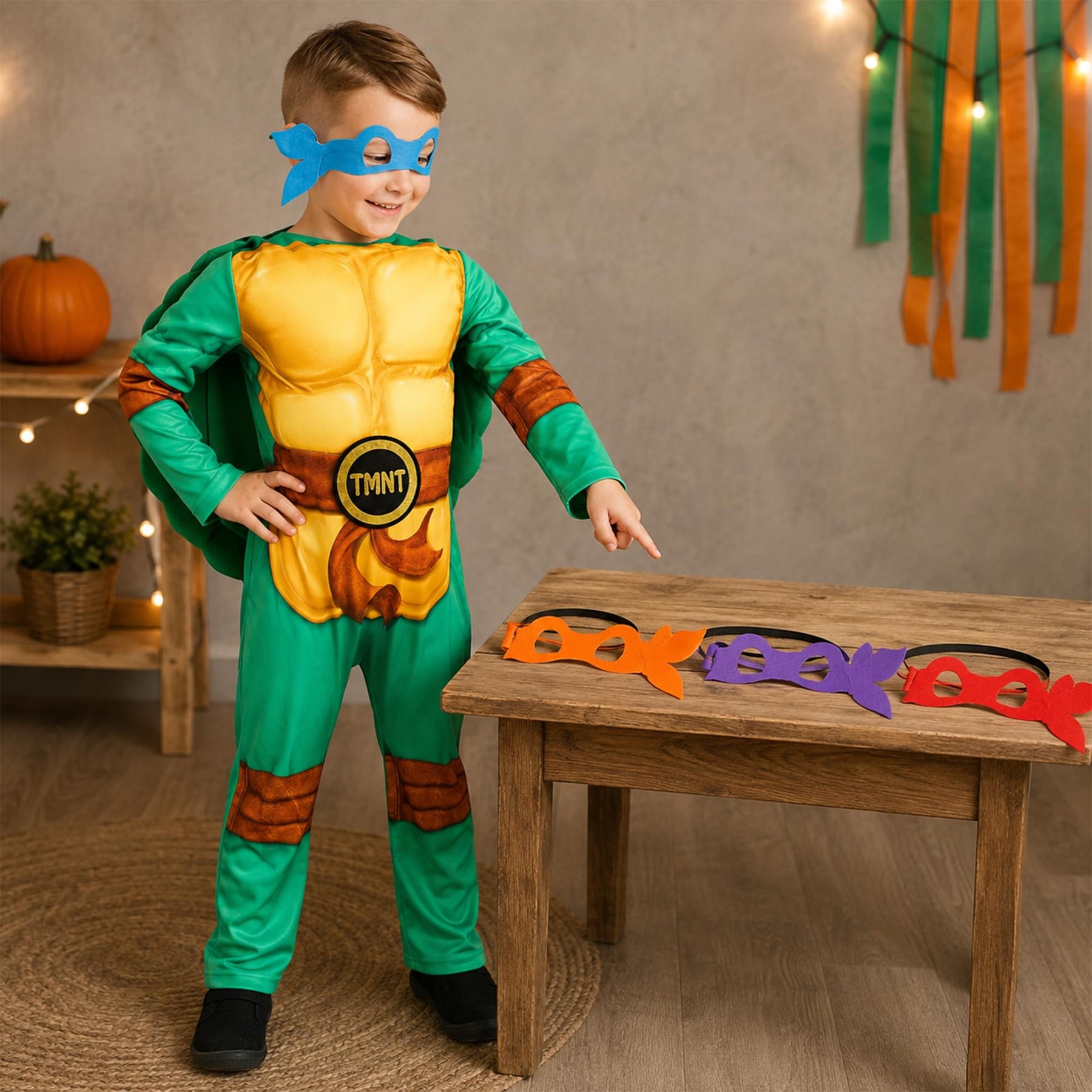 Teenage Mutant Ninja Turtles Deluxe Child Costume | 10-12 Years