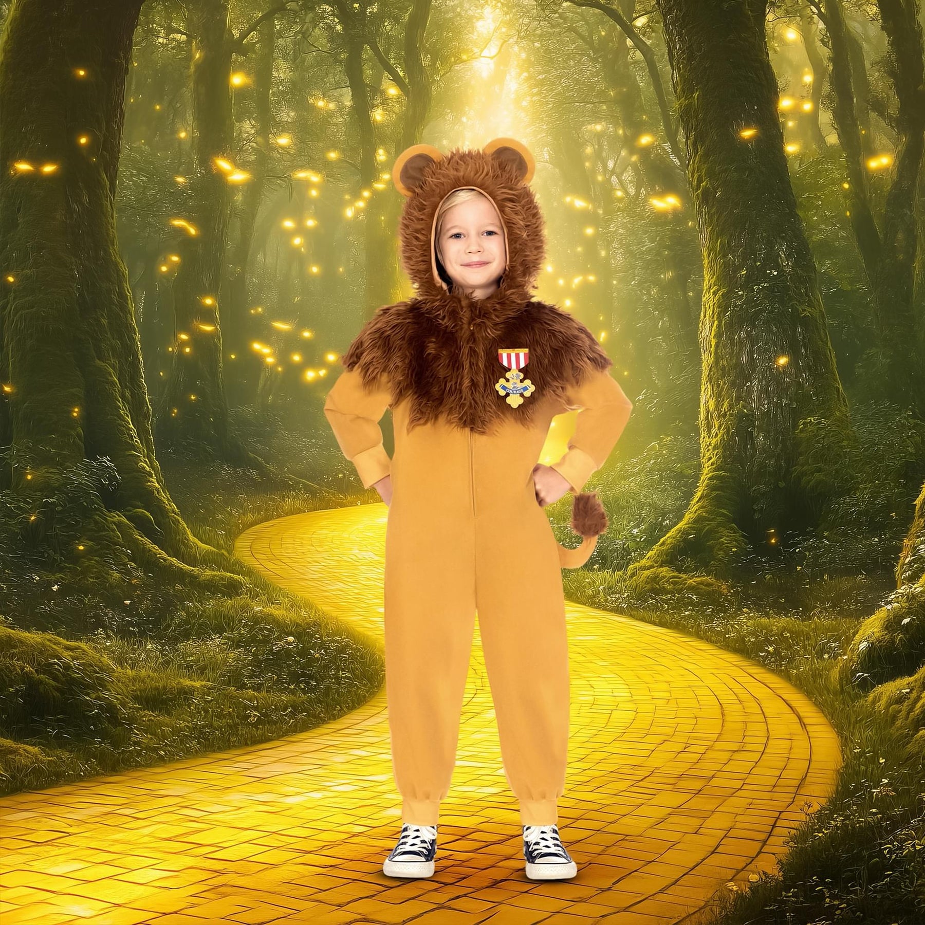 The Wizard Of Oz Lion Child Costume