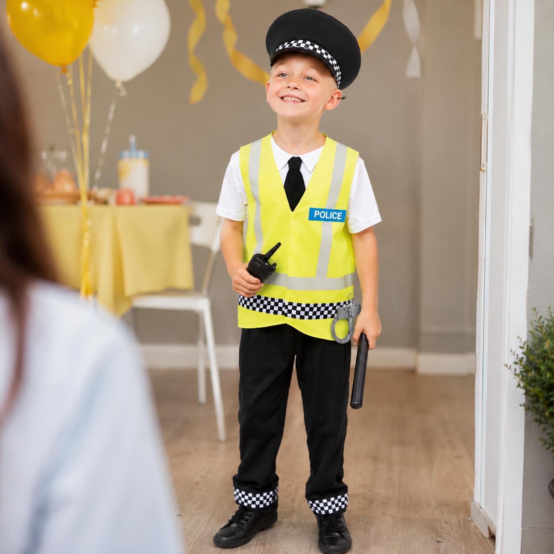 UK Police Officer Child Costume | 3-4 Years