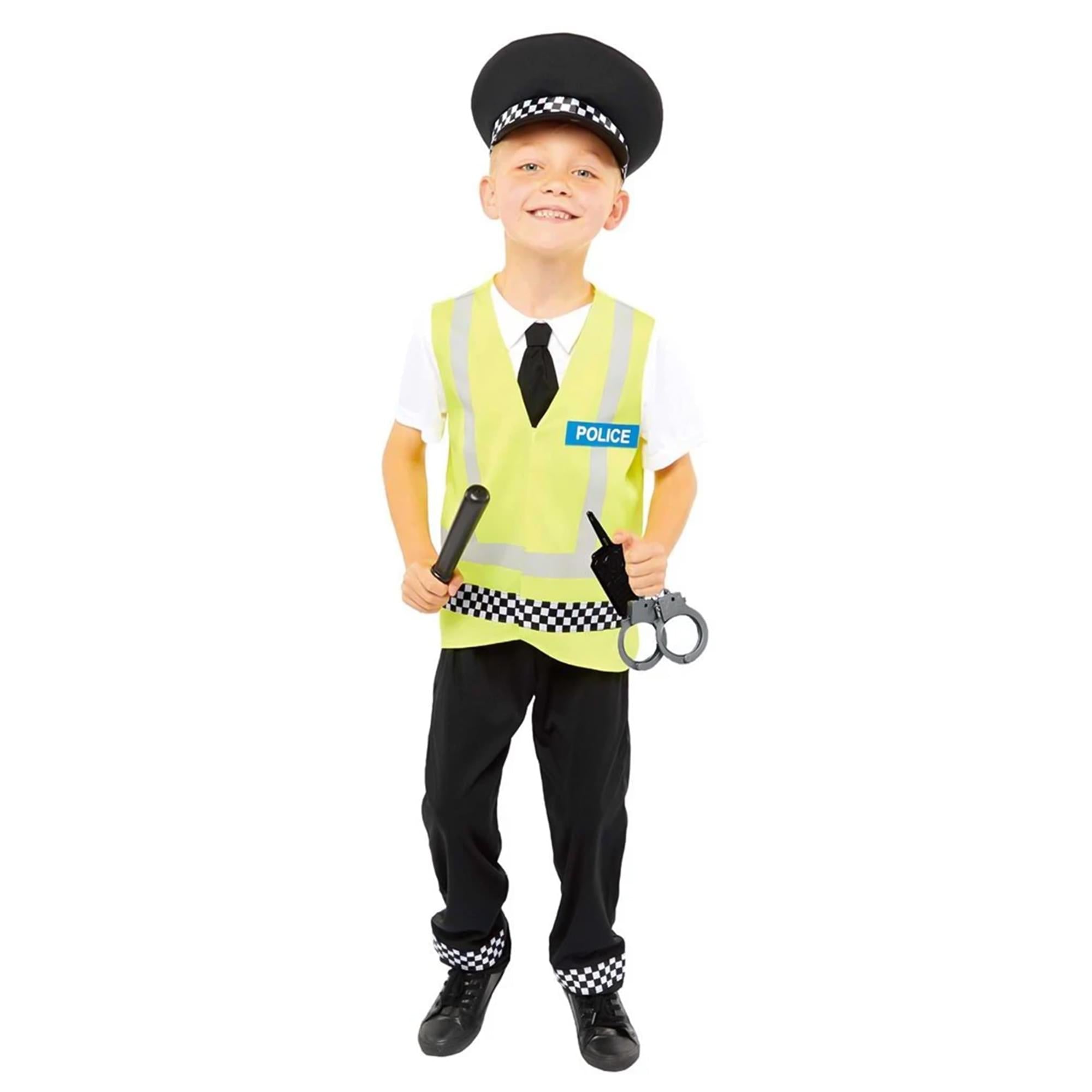 UK Police Officer Child Costume | 3-4 Years