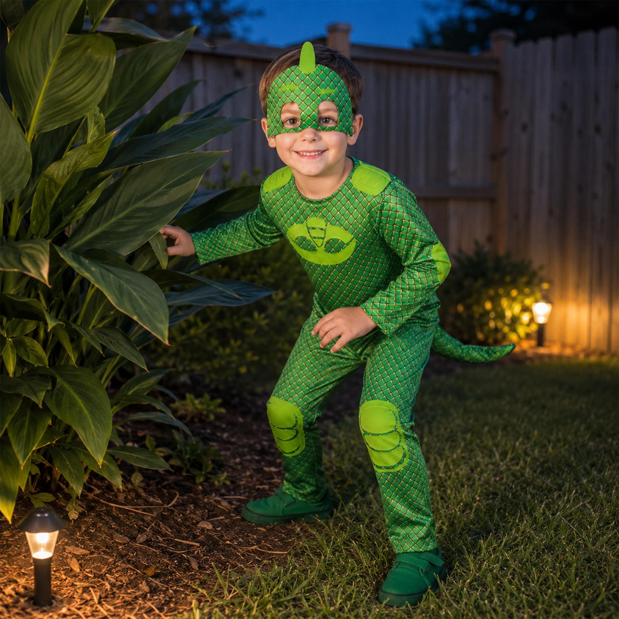 PJ Masks Gekko Child Costume | 5-6 Years
