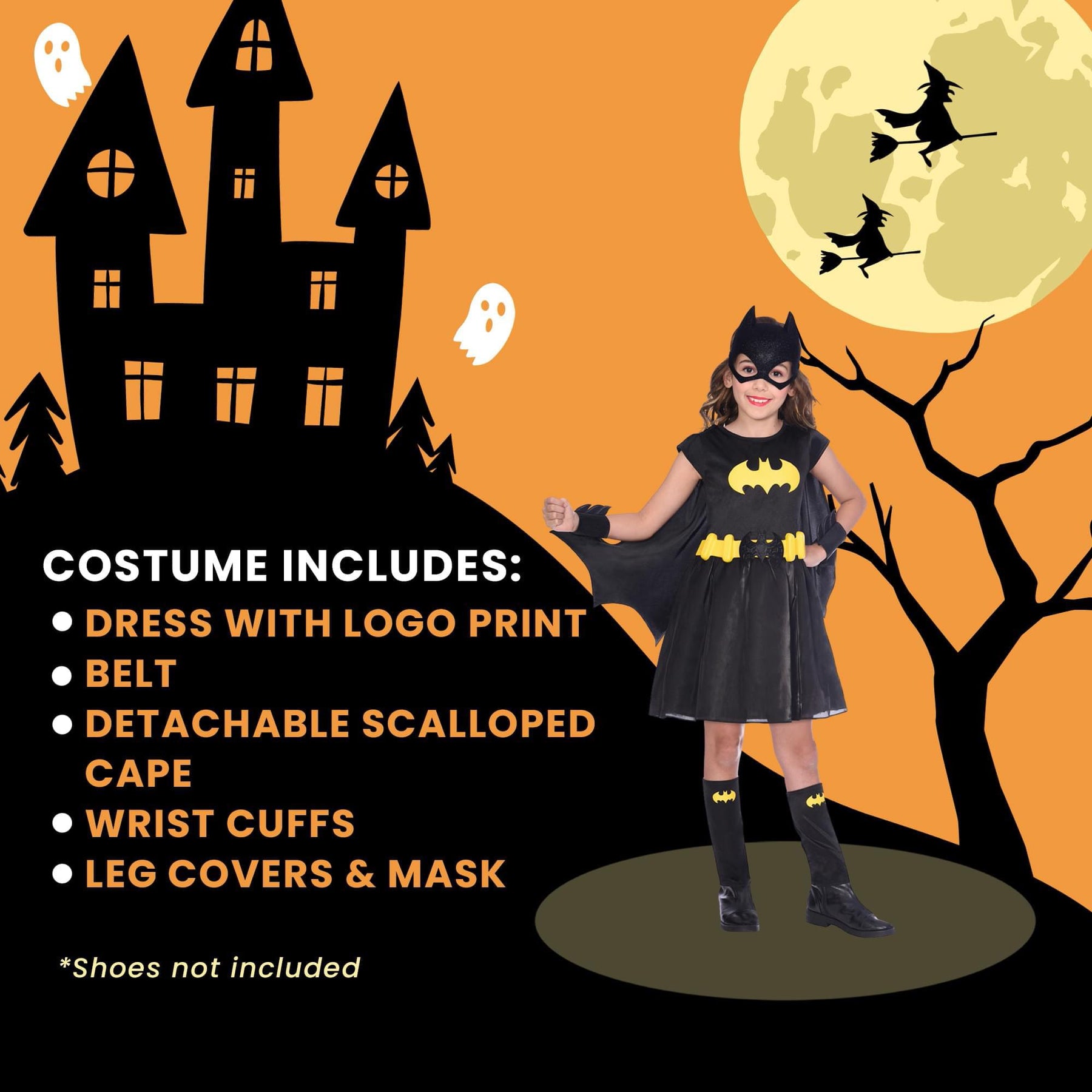 DC Comics Batgirl Classic Child Costume