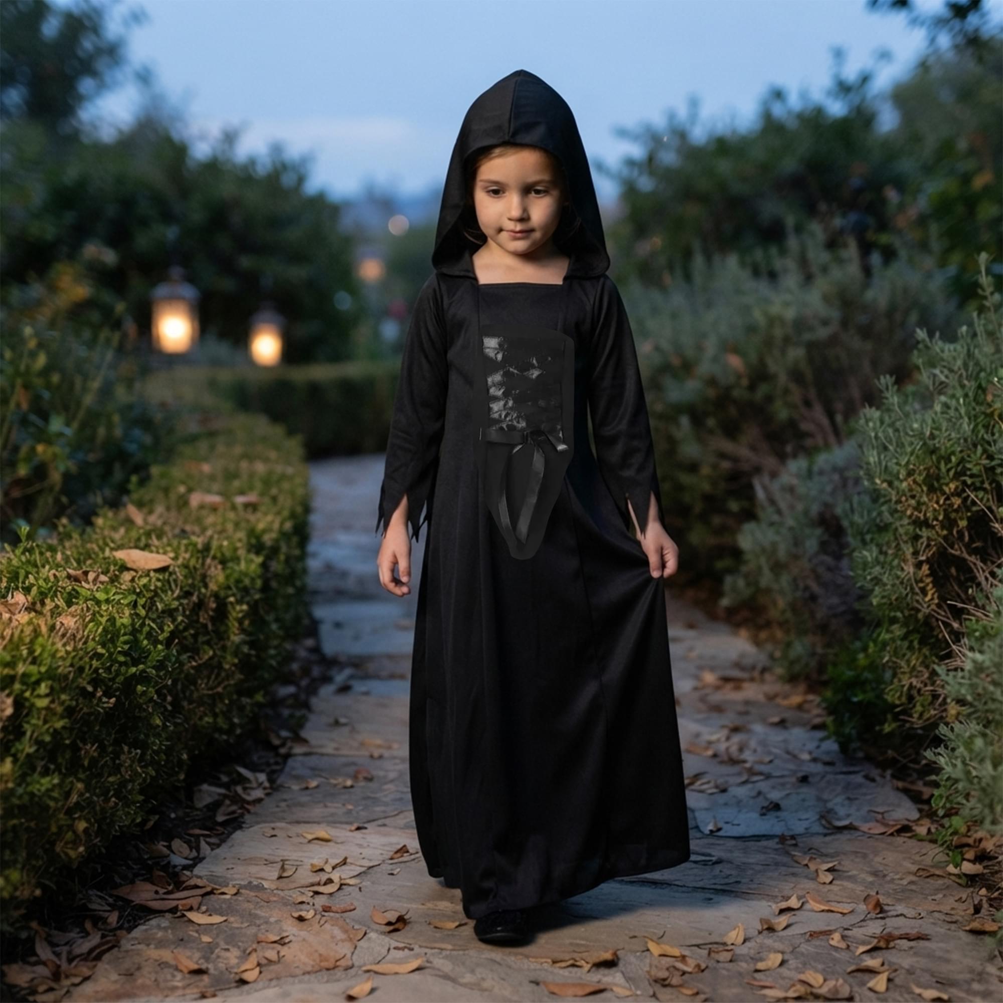 Grim Reaper Girls Costume | 5-6 Years
