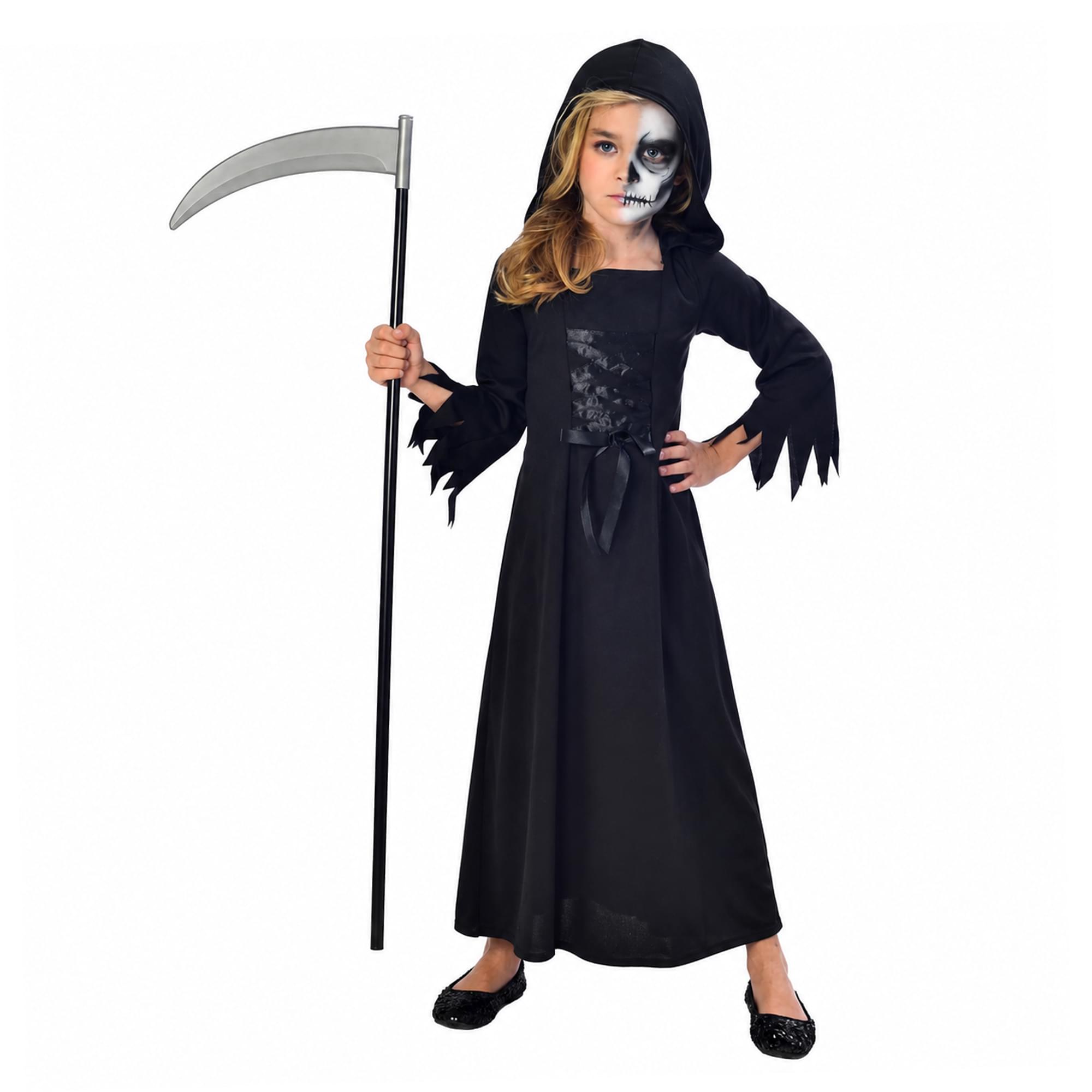 Grim Reaper Girls Costume | 5-6 Years