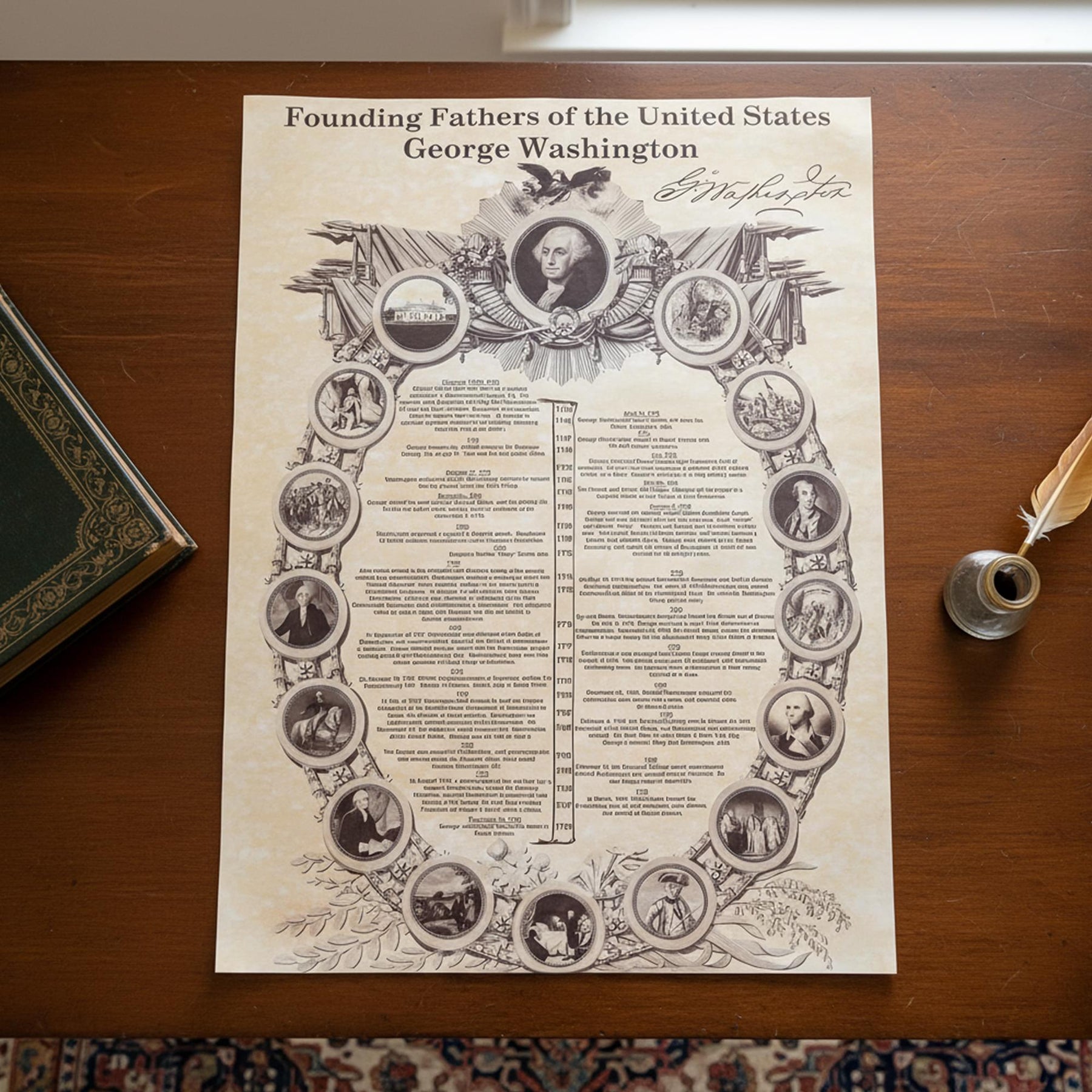Historic U.S. Document Reproduction: George Washington