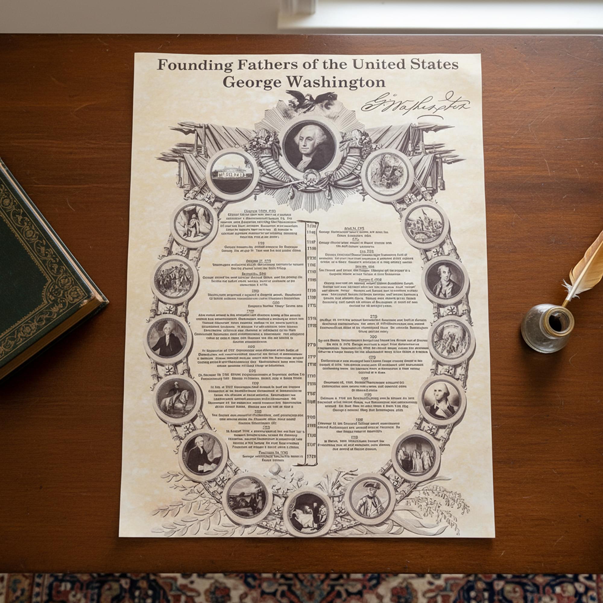 Historic U.S. Document Reproduction: George Washington