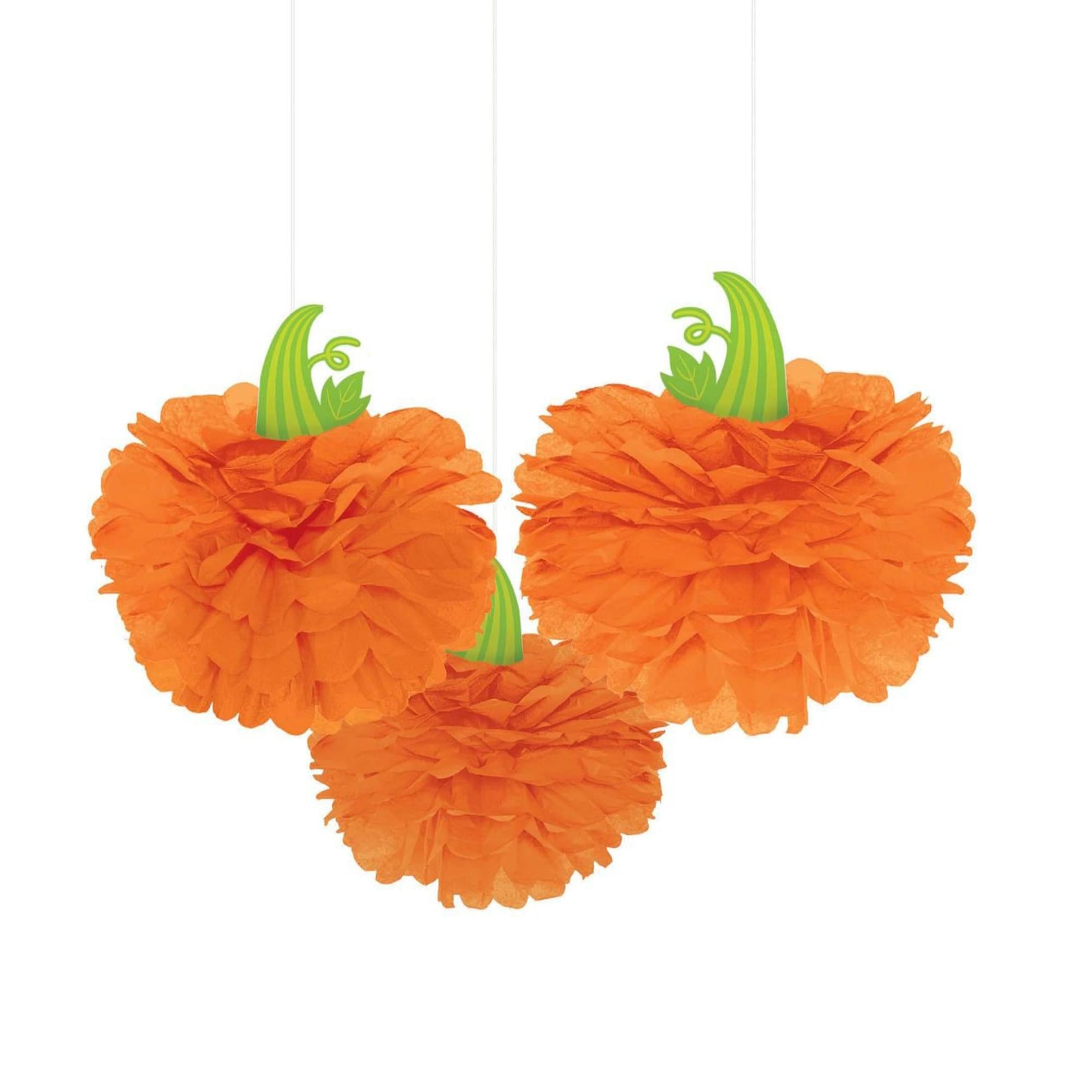 Paper Pumpkin Hanging Decorations